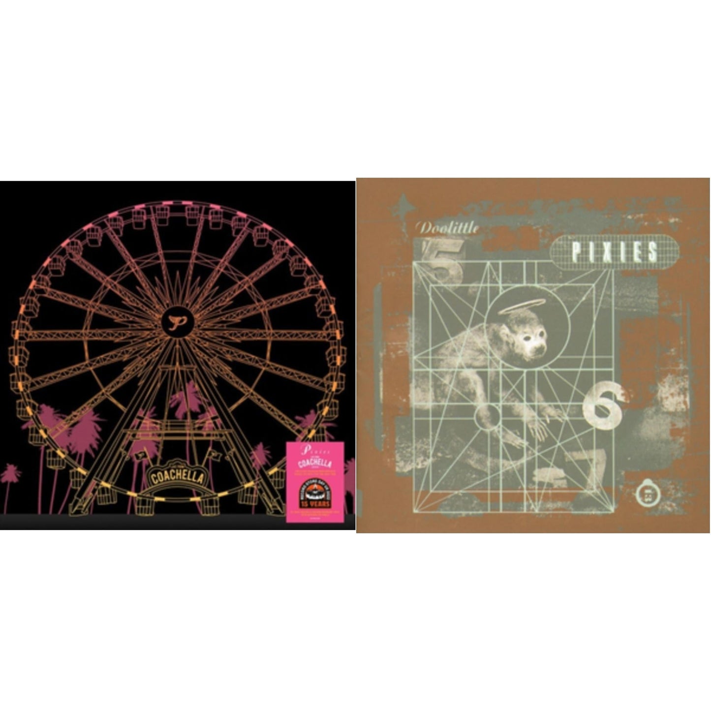 Live At Coachella 2004 (140G/Orange & Yellow Marbled LP Vinyl/Etching D-Side) & Doolittle