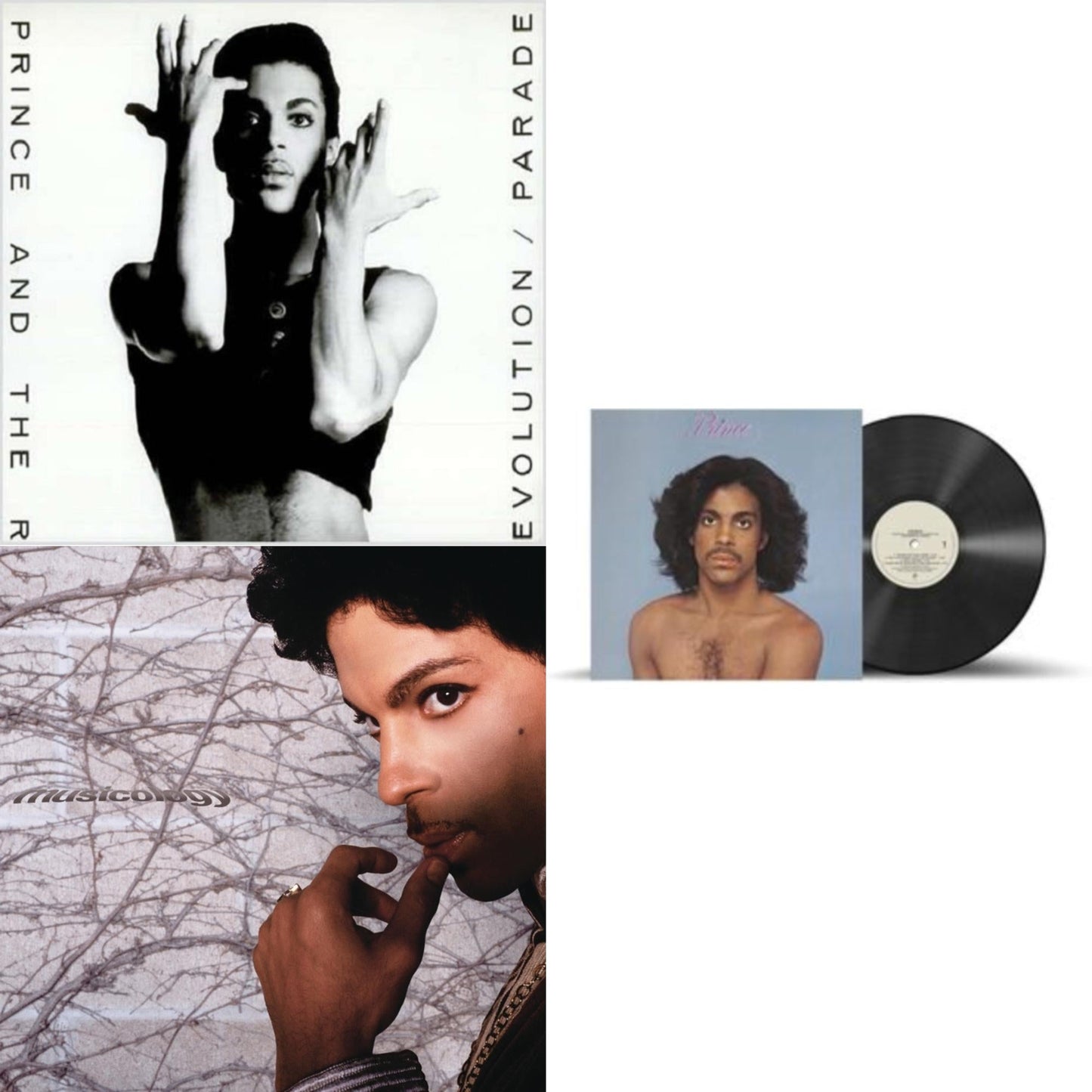 Parade (Music From Under The Cherry Moon) & Musicology (2LP/150G/Purple Vinyl) & Prince (X)