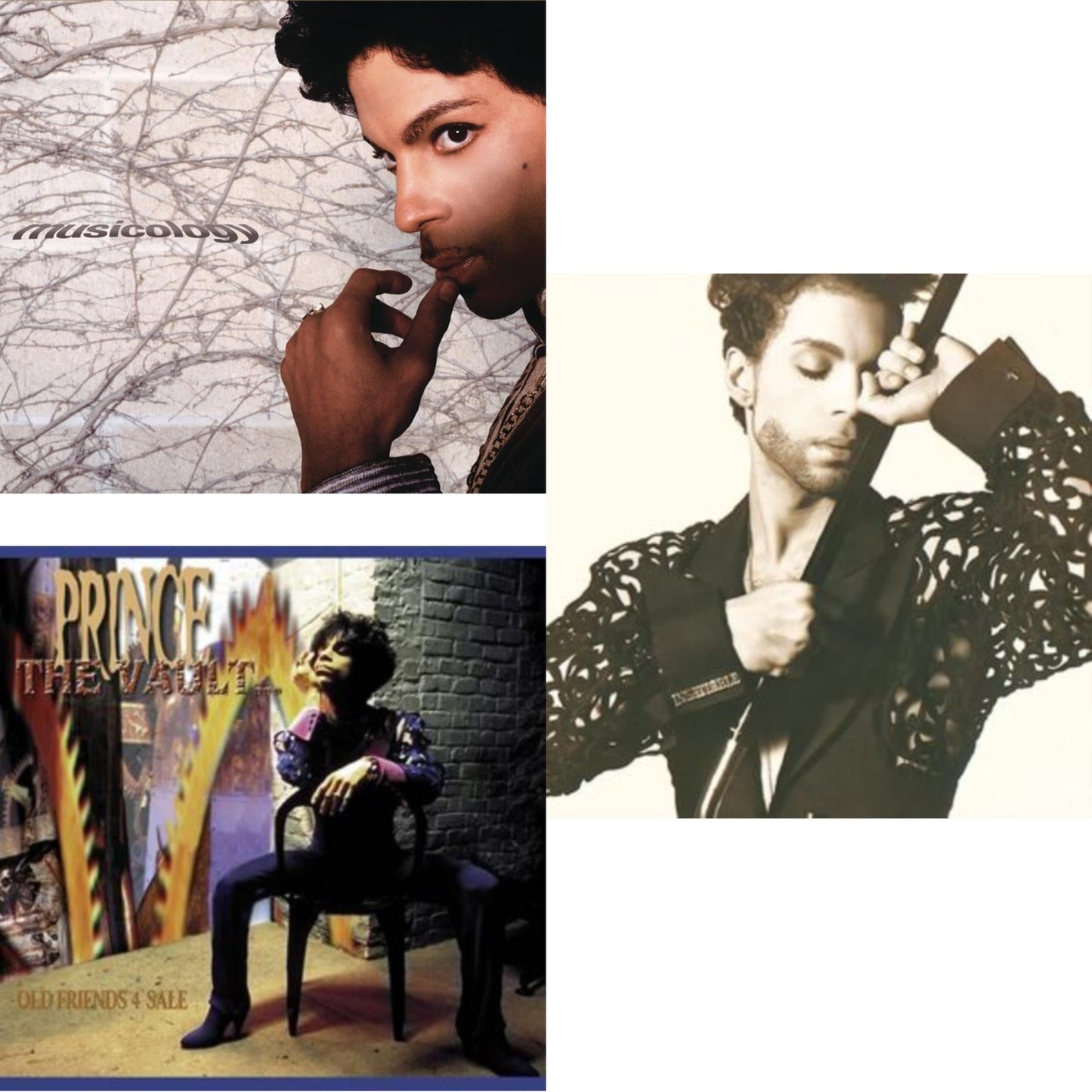 Musicology (Digipak) & Vault: Old Friends 4 Sale (X) & Hits 1 (X)