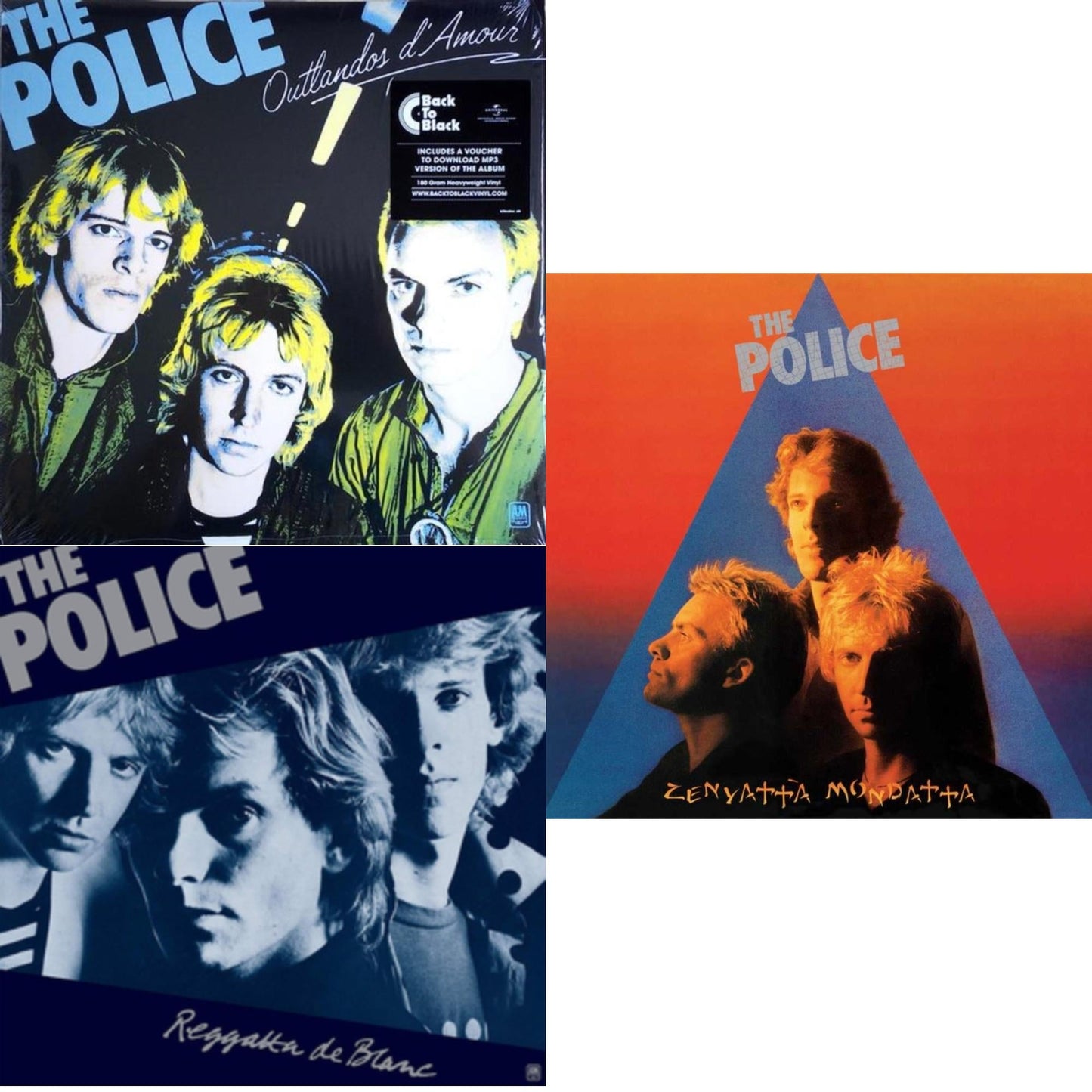 Outlandos D'amour & Reggatta De Blanc & Zenyatta Mondatta