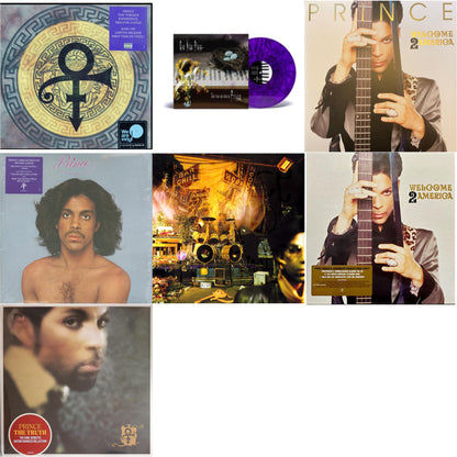 Versace Experience (Prelude 2 Gold) (150G/Purple LP Vinyl/Dl Insert) & One Nite Alone…(Solo Piano & Voice By Prince) (Purple LP Vinyl) & Welcome 2 America (2LP) & Prince (X) & Sign O’ The Times & Welcome 2 America (Deluxe/2LP/CD/Blu-Ray) & Truth