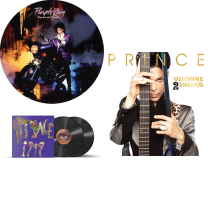 Purple Rain Ost (Picture Disc) & Welcome 2 America (2LP) & 1999 (X)