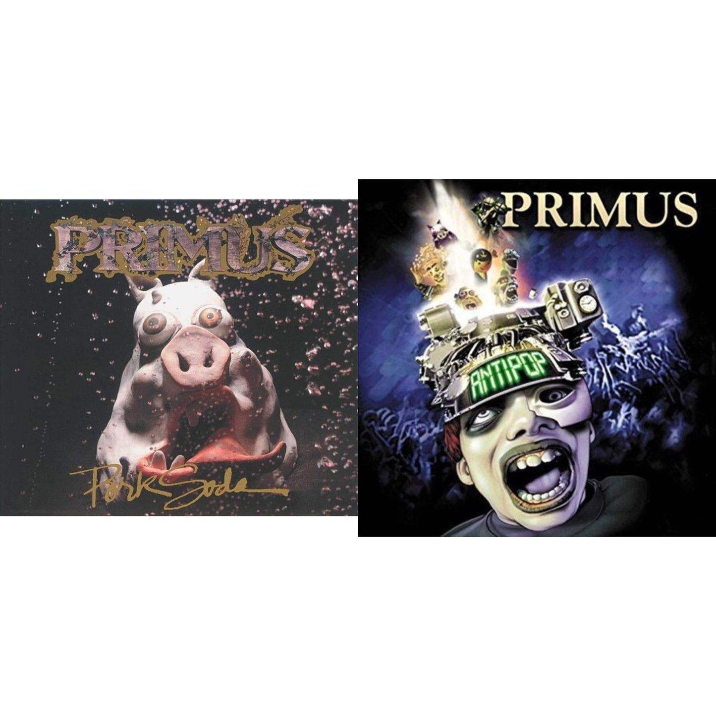This is a 2 LP Vinyl SKU bundle.
1.This LP Vinyl is brand new.Format: LP VinylMusic Style: Alternative RockThis item's title is: Pork Soda (2 LP)Artist: PrimusBarcode: 602557414400Release Date: 11/16/2018
2.This LP Vinyl is brand new.