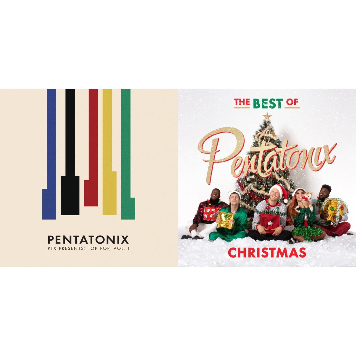 Ptx Presents: Top Pop, Vol. I (150G/Dl Code) & Best Of Pentatonix Christmas (2LP/140G/Photo Calendar)