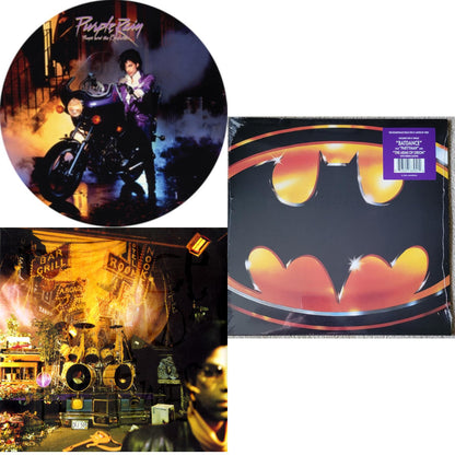 Purple Rain Ost (Picture Disc) & Sign O’ The Times & Batman Ost