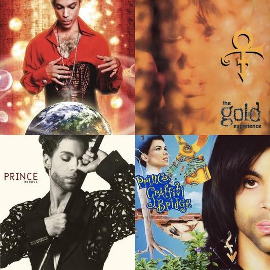 Planet Earth (150G LP Vinyl/ Purple LP Vinyl) & Gold Experience (2LP) & Hits 1 (X) (2LP) & Music From Graffiti Bridge (X) (2LP)