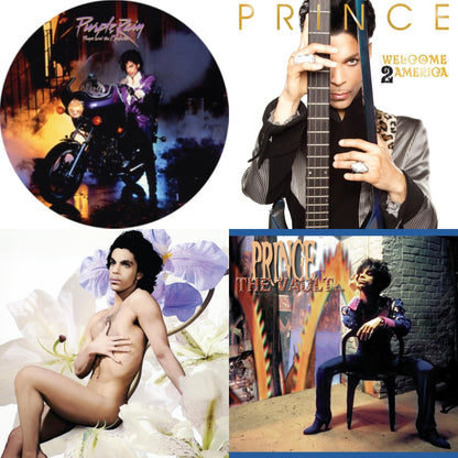 Purple Rain Ost (Picture Disc) & Welcome 2 America (2LP) & Lovesexy & Vault - Old Friends 4 Sale