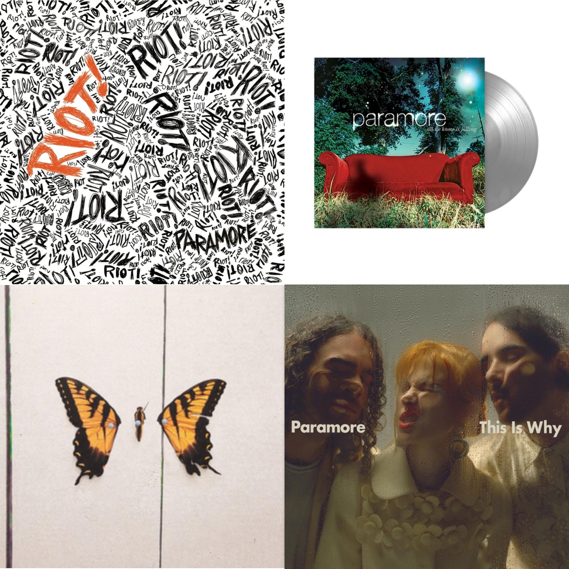 This is a 4 LP Vinyl SKU bundle.
1.This LP Vinyl is brand new.Format: LP VinylMusic Style: Alternative RockThis item's title is: This Is WhyArtist: ParamoreLabel: ATLANTICBarcode: 075678635526Release Date: 2/10/2023
2.This LP Vinyl is brand new.