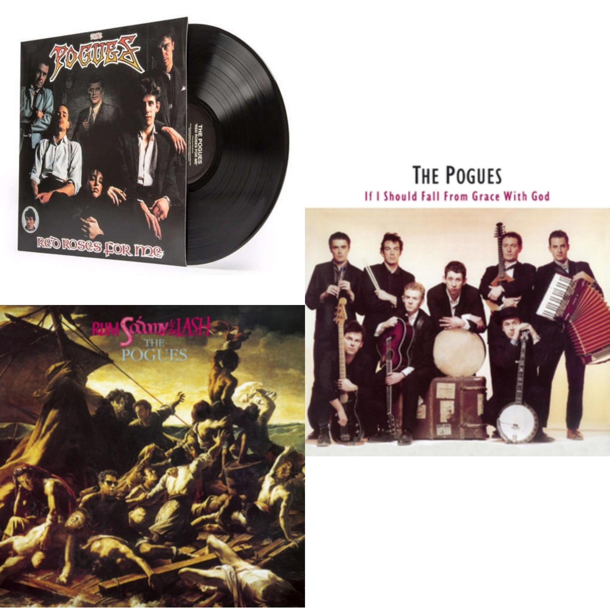 This is a 3 LP Vinyl SKU bundle.
1.This LP Vinyl is brand new.Format: LP VinylMusic Style: Alternative RockThis item's title is: Red Roses For MeArtist: PoguesLabel: RHINO RECORDSBarcode: 825646255900Release Date: 3/17/2015
2.This LP Vinyl is brand new.