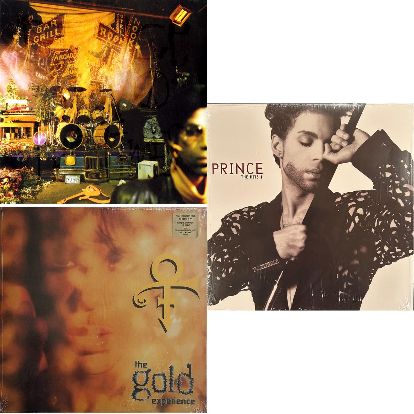 Sign O’ The Times & Gold Experience (2LP) & Hits 1 (X) (2LP)