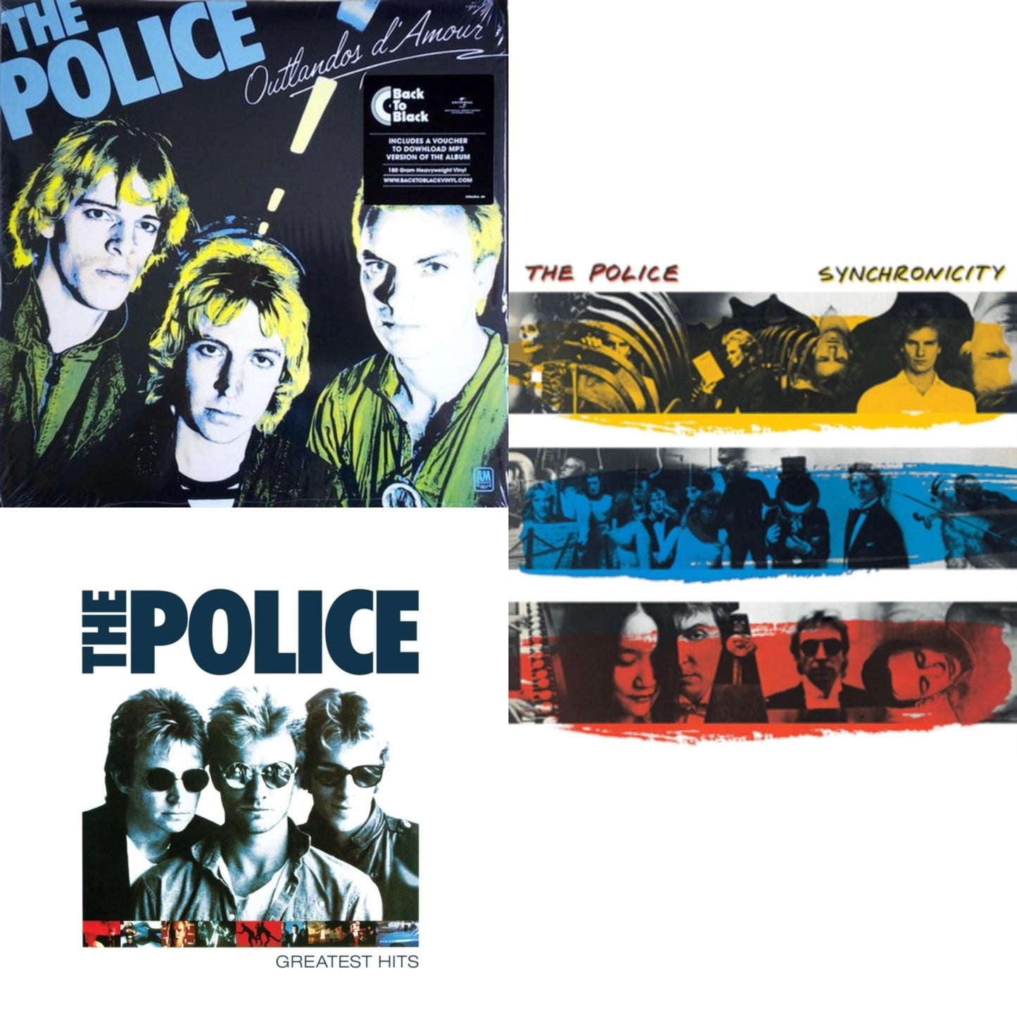 Outlandos D'amour & Greatest Hits (2LP) & Synchronicity