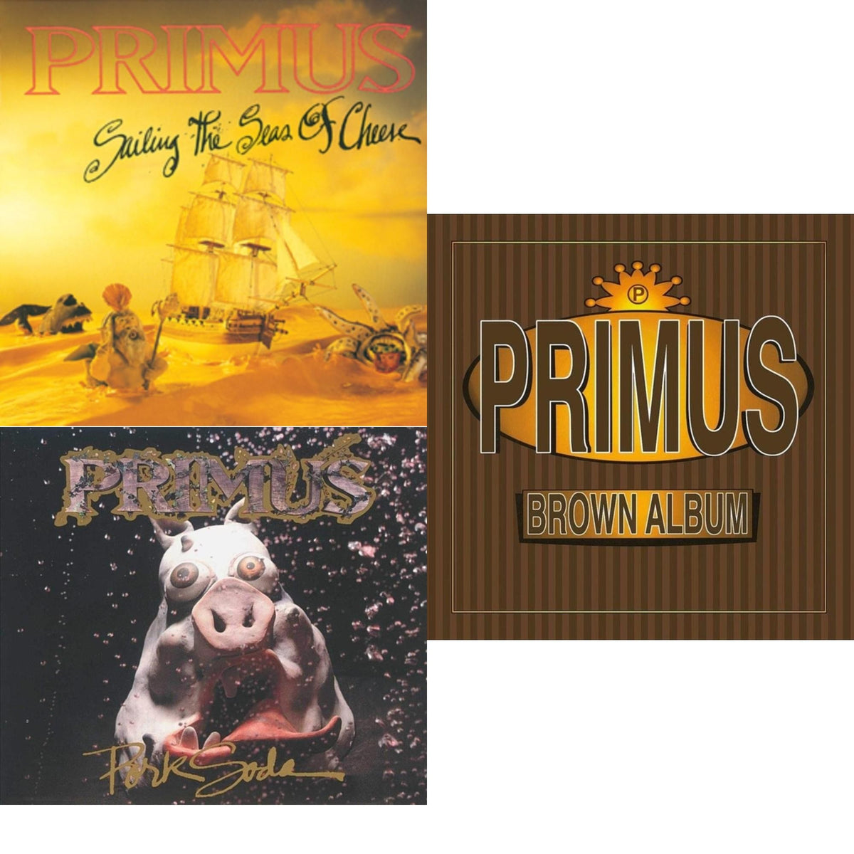 Sailing Seas Of Cheese & Pork Soda (2LP) & Brown Album (2LP)