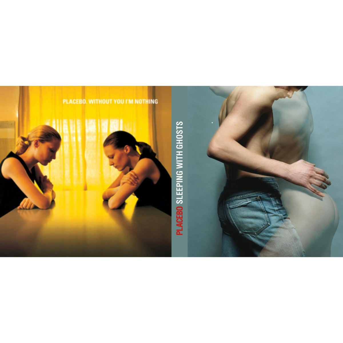 Placebo - Without You I'm Nothing & Sleeping With Ghosts - LP Vinyl Bundle