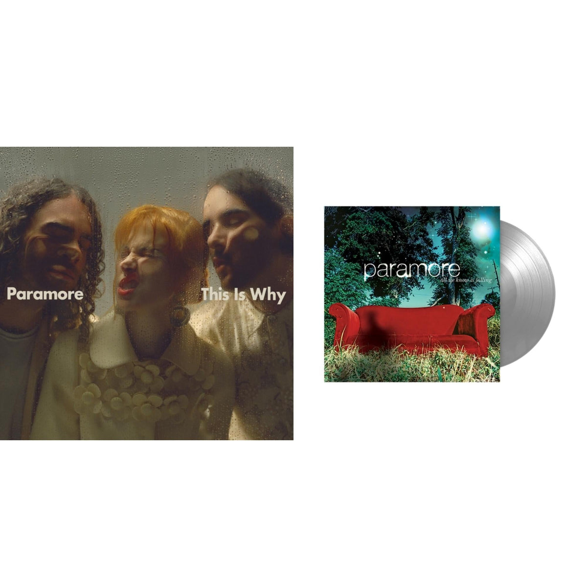 This Is Why & All We Know Is Falling (Silver LP Vinyl)