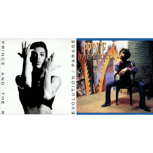 This is a 2 LP Vinyl SKU bundle.
1.This LP Vinyl is brand new.Format: LP VinylMusic Style: FunkThis item's title is: Parade (Music From Under The Cherry Moon)Artist: PrinceLabel: WARNER BROS.Barcode: 075992539517Release Date: 8/23/2016
2.This LP Vinyl is brand new.