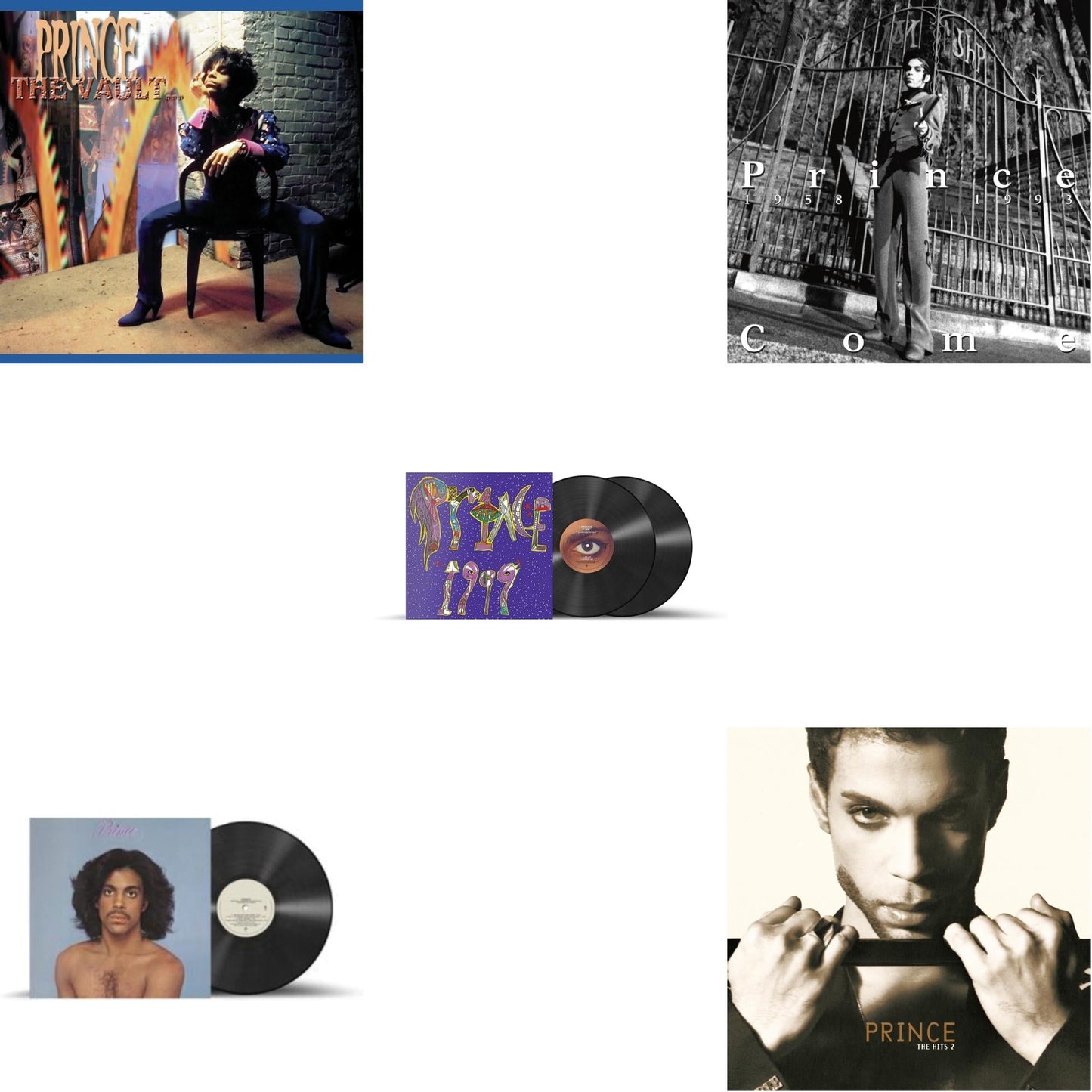 Prince (X) & 1999 (X) & Come & Vault - Old Friends 4 Sale & Hits 2 (X) (2LP)