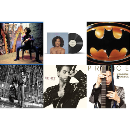 Prince (X) & Welcome 2 America (Deluxe/2LP/CD/Blu-Ray) & Come & Vault - Old Friends 4 Sale & Hits 1 (X) (2LP) & Batman Ost