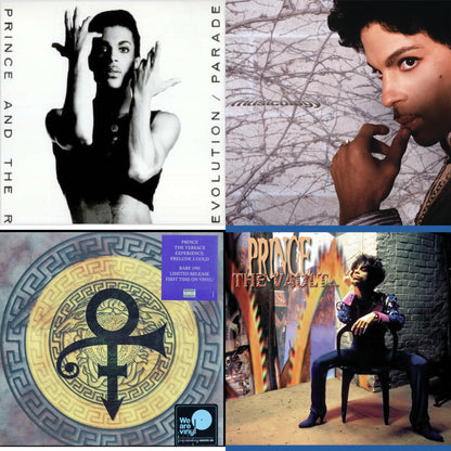 Parade (Music From Under The Cherry Moon) & Musicology (2LP/150G/Purple Vinyl) & Versace Experience (Prelude 2 Gold) (150G/Purple LP Vinyl/Dl Insert) & Vault - Old Friends 4 Sale