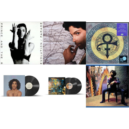 Parade (Music From Under The Cherry Moon) & Musicology (2LP/150G/Purple Vinyl) & Versace Experience (Prelude 2 Gold) (150G/Purple LP Vinyl/Dl Insert) & Prince (X) & Sign O’ The Times & Vault - Old Friends 4 Sale
