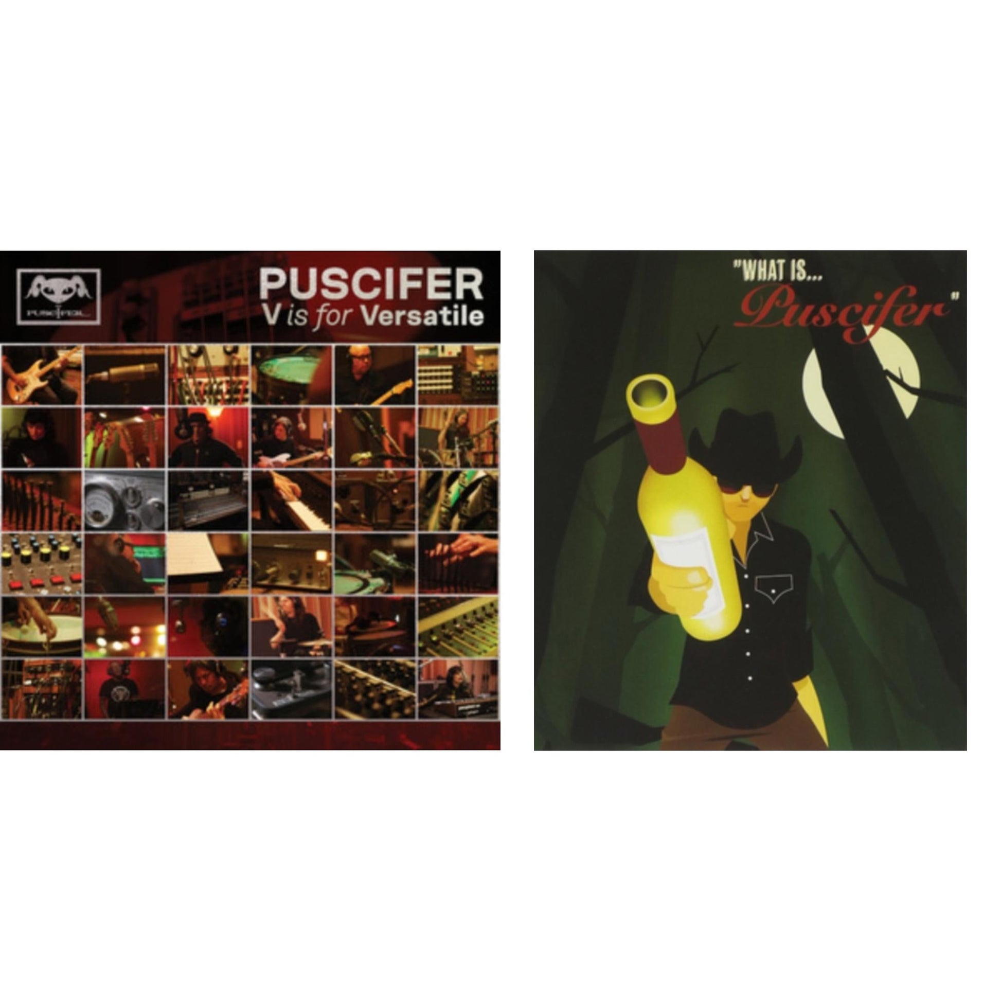 This is a 2 CD SKU bundle.
1.This CD is brand new.Format: CDMusic Style: Progressive TranceThis item's title is: What IsArtist: PusciferLabel: PUSCIFER ENTERTAINMENT LLCBarcode: 670541704387Release Date: 11/26/2013
2.This CD is brand new.