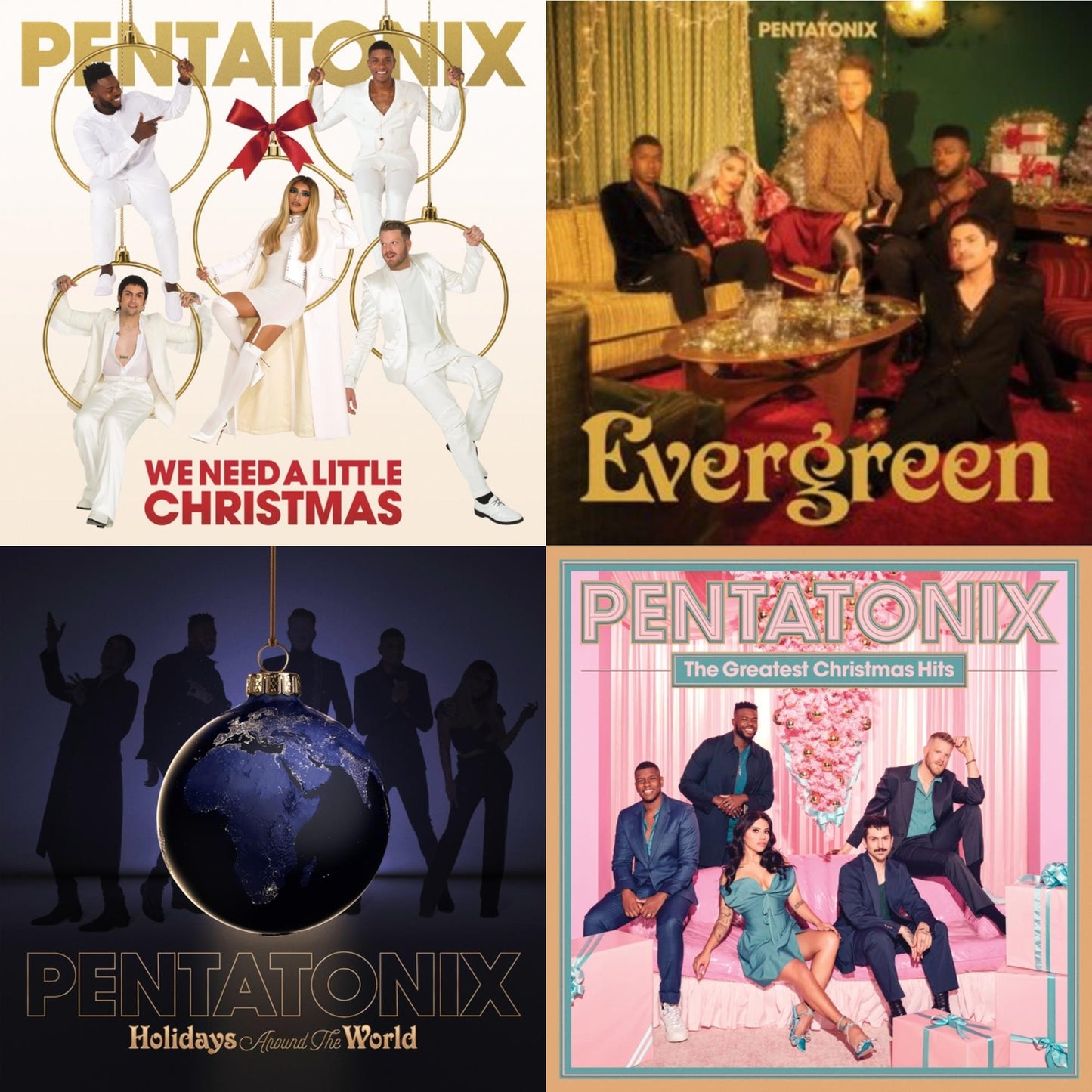 We Need A Little Christmas & Evergreen & Holidays Around The World & Greatest Christmas Hits