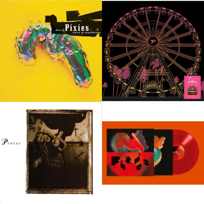 Doggerel & Live At Coachella 2004 (140G/Orange & Yellow Marbled LP Vinyl/Etching D-Side) & Surfer Rosa & Wave Of Mutilation: Best Of Pixies
