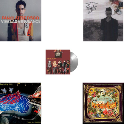 Viva Las Vengeance & Death Of A Bachelor (Fbr 25Th Anniversary/Silver LP Vinyl) & Fever You Can't Sweat Out (Fbr 25Th Anniversary Edition/Silver LP Vinyl) & Too Weird To Live Too Rare To Die & Pretty Odd