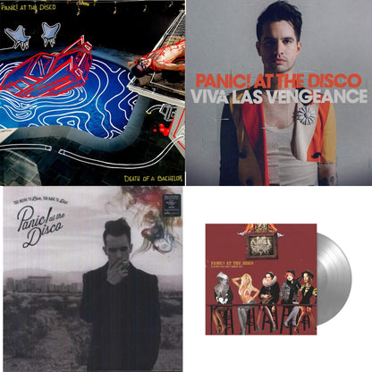 Viva Las Vengeance & Death Of A Bachelor (Fbr 25Th Anniversary/Silver LP Vinyl) & Fever You Can't Sweat Out (Fbr 25Th Anniversary Edition/Silver LP Vinyl) & Too Weird To Live Too Rare To Die
