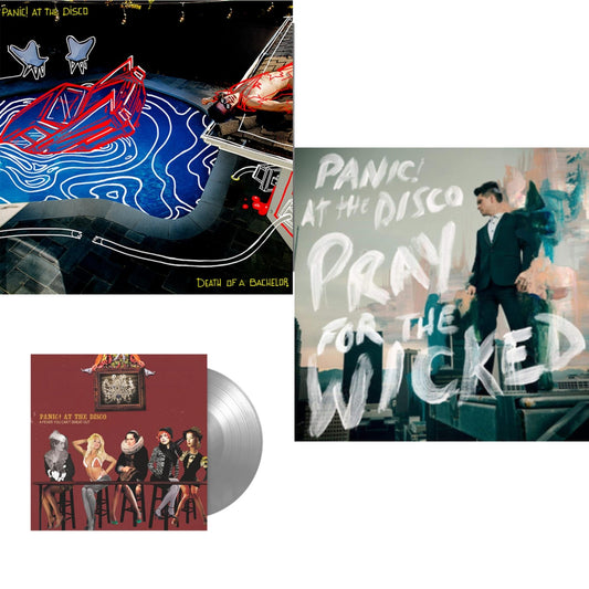 Death Of A Bachelor (Fbr 25Th Anniversary/Silver LP Vinyl) & Fever You Can't Sweat Out (Fbr 25Th Anniversary Edition/Silver LP Vinyl) & Pray For The Wicked (X) (Dl Code)