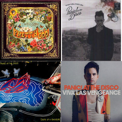 Viva Las Vengeance & Death Of A Bachelor (Fbr 25Th Anniversary/Silver LP Vinyl) & Too Weird To Live Too Rare To Die & Pretty Odd