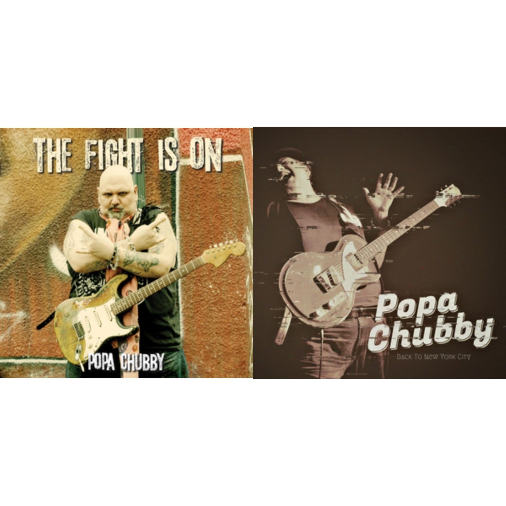 This is a 2 LP Vinyl SKU bundle.
1.This LP Vinyl is brand new.Format: LP VinylMusic Style: Blues RockThis item's title is: Fight Is OnArtist: Popa ChubbyLabel: DIXIEFROGBarcode: 5400863054014Release Date: 3/18/2022
2.This LP Vinyl is brand new.