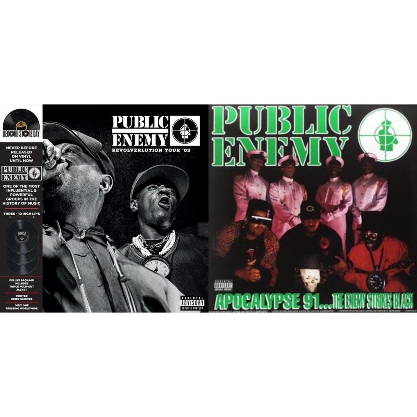 Revolverlution Tour 2003 (3LP) & Apocalypse 91: The Enemy Strikes Black (Exp)