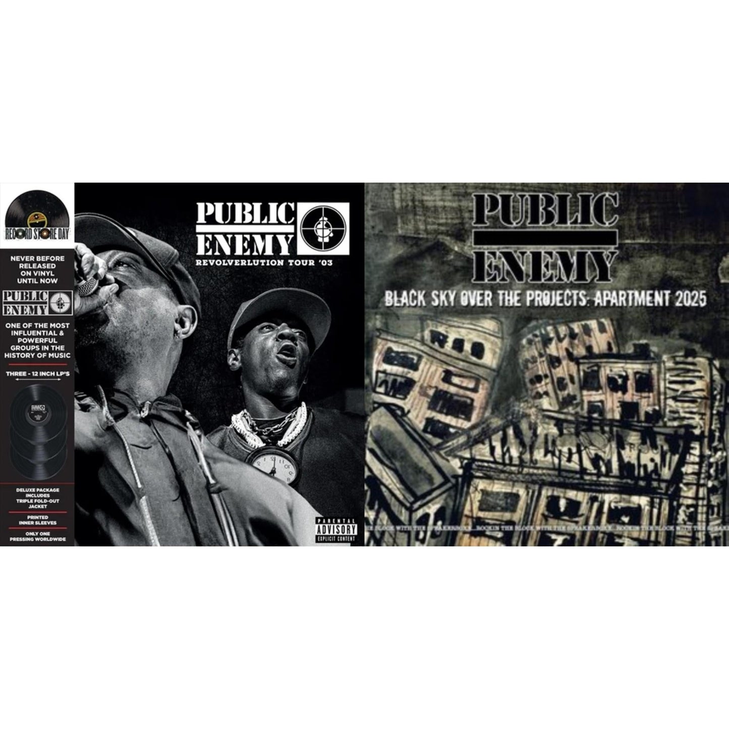 Revolverlution Tour 2003 (3LP) & Black Sky Over The Projects: Apartment 2025