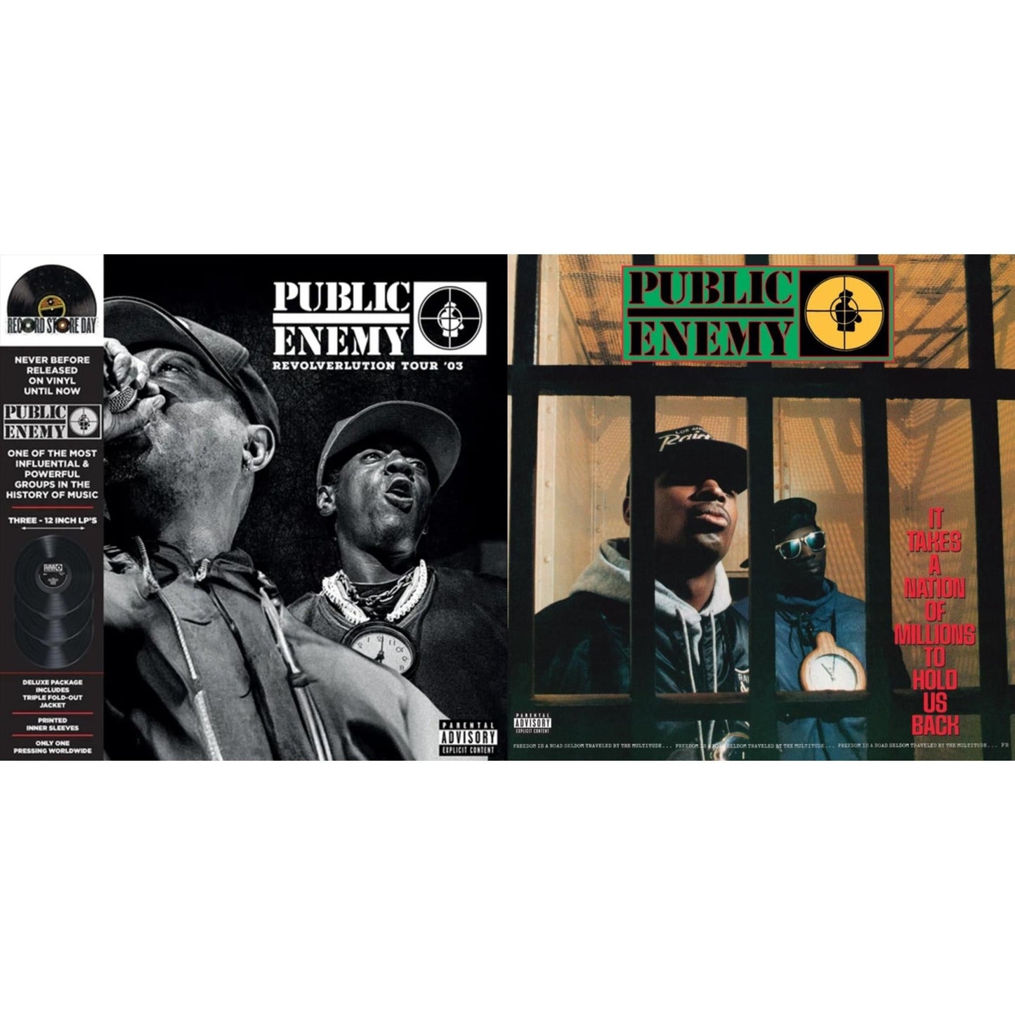 Revolverlution Tour 2003 (3LP) & It Takes A Nation Of Millions To Hold Us Back (35Th Anniversary) (2LP)
