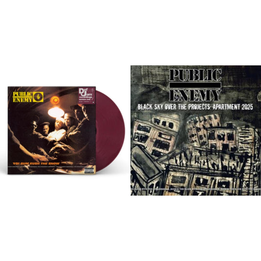 Yo! Bum Rush The Show (X) (Fruit Punch LP Vinyl) (I) & Black Sky Over The Projects: Apartment 2025