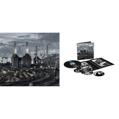 This is a 2 LP Vinyl SKU bundle.
1.This LP Vinyl is brand new.Format: LP VinylMusic Style: Prog RockThis item's title is: Animals (2018 Remix) (LP/CD/DVD/Blu-Ray/180G)Artist: Pink FloydLabel: PINK FLOYD MUSIC LTD.Barcode: 190295599577Release Date: 10/7/2022
2.