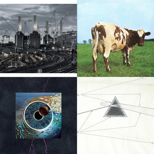 Animals (2018 Remix) (180G/LP/CD/Blu-Ray/DVD) & Dark Side Of The Moon Live At Wembley Empire Pool 1974 & Atom Heart Mother (180G/Gatefold/2016 Version) & Pulse (180G/4LP/52 Pp Book)
