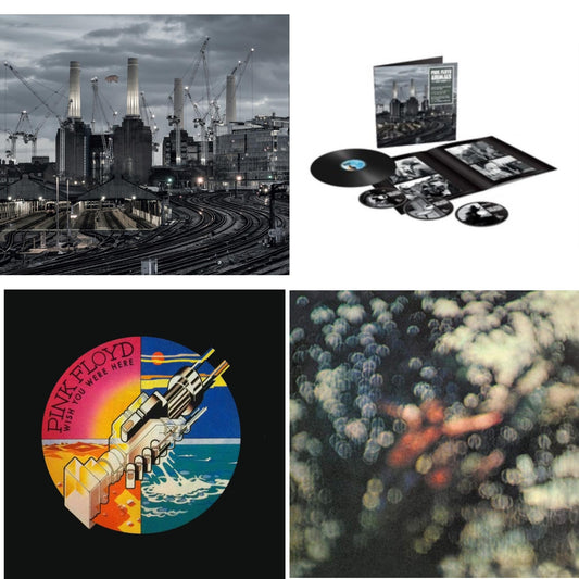 Animals (2018 Remix) (LP/CD/DVD/Blu-Ray/180G) & Animals (2018 Remix) (180G/LP/CD/Blu-Ray/DVD) & Wish You Were Here (Limited) & Obscured By Clouds (180G/2016 Version)