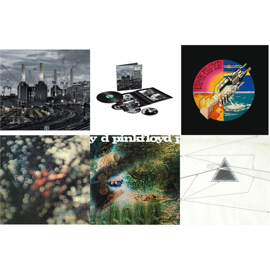 Animals (2018 Remix) (LP/CD/DVD/Blu-Ray/180G) & Animals (2018 Remix) (180G/LP/CD/Blu-Ray/DVD) & Dark Side Of The Moon Live At Wembley Empire Pool 1974 & Wish You Were Here (Limited) & Saucerful Of Secrets (180G) & Obscured By Clouds (180G/2016 Version)