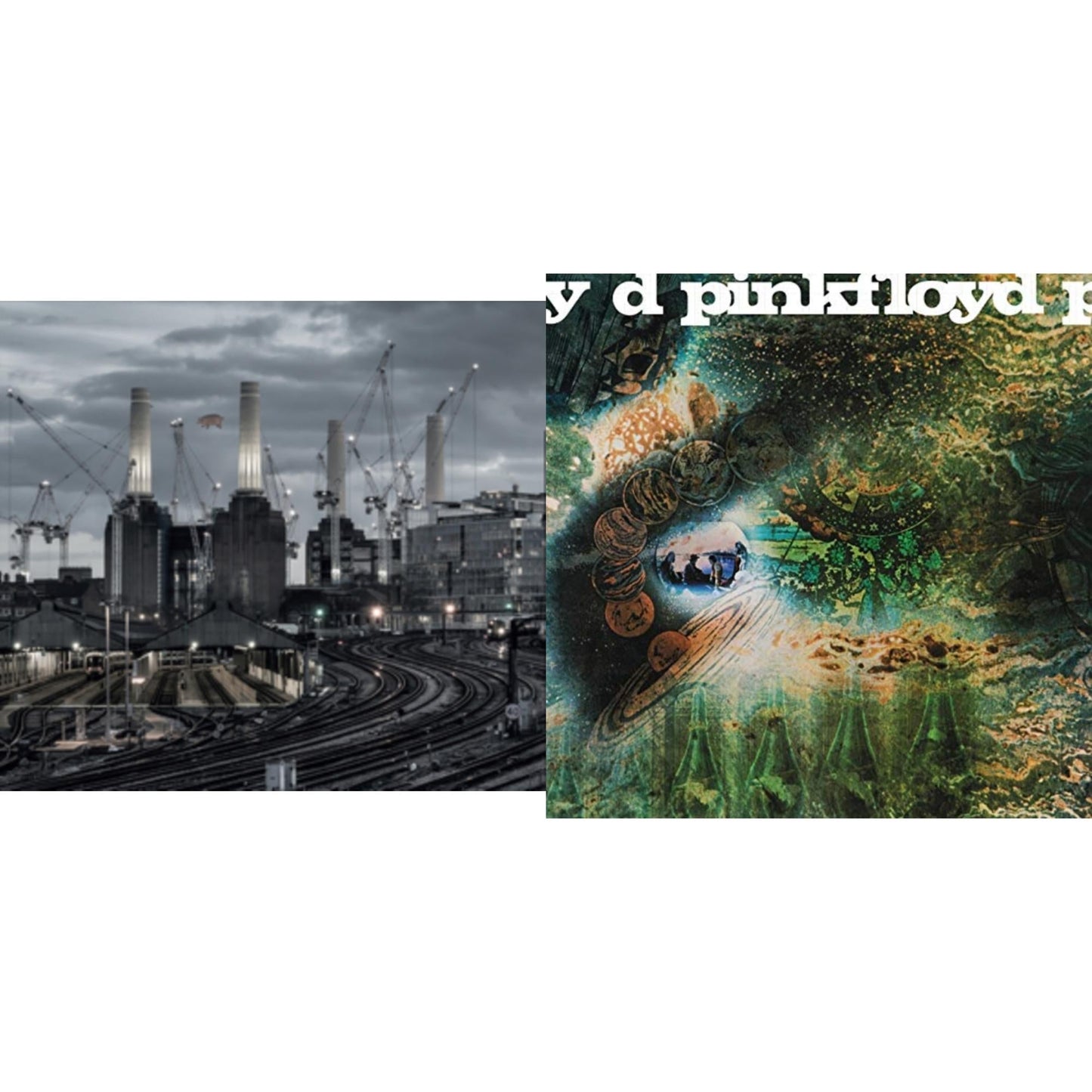 Animals (2018 Remix) (180G) & Saucerful Of Secrets (180G)