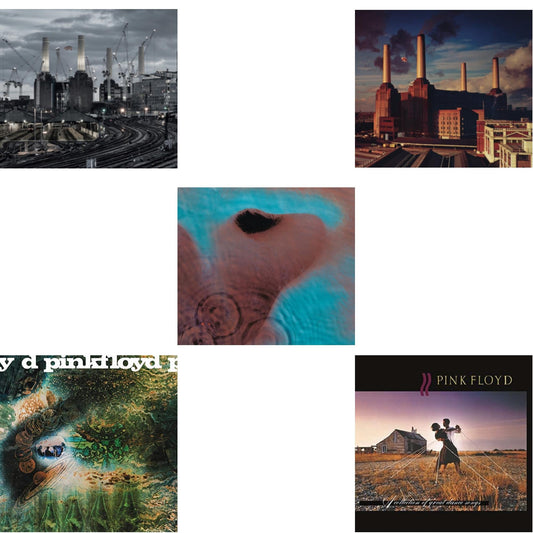 This is a 5 LP Vinyl SKU bundle.
1.This LP Vinyl is brand new.Format: LP VinylMusic Style: Prog RockThis item's title is: Animals (2018 Remix) (180G)Artist: Pink FloydLabel: Pink Floyd RecordsBarcode: 190758768519Release Date: 9/16/2022
2.This LP Vinyl is brand new.