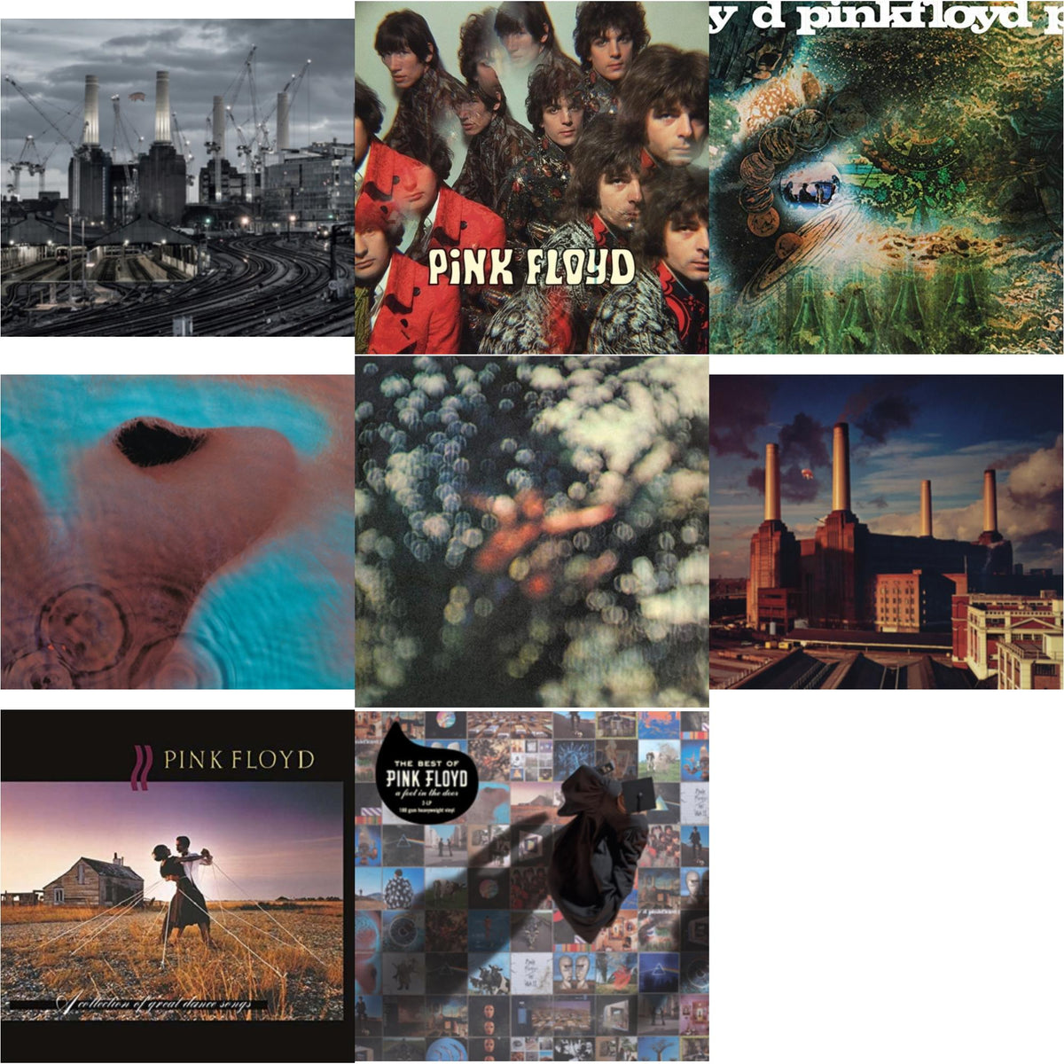 Animals (2018 Remix) (180G) & Piper At The Gates Of Dawn (Mono Version) & Saucerful Of Secrets (180G) & Meddle (180G/Gatefold/2016 Version) & Obscured By Clouds (180G/2016 Version) & Animals (180G) (2016 Version)