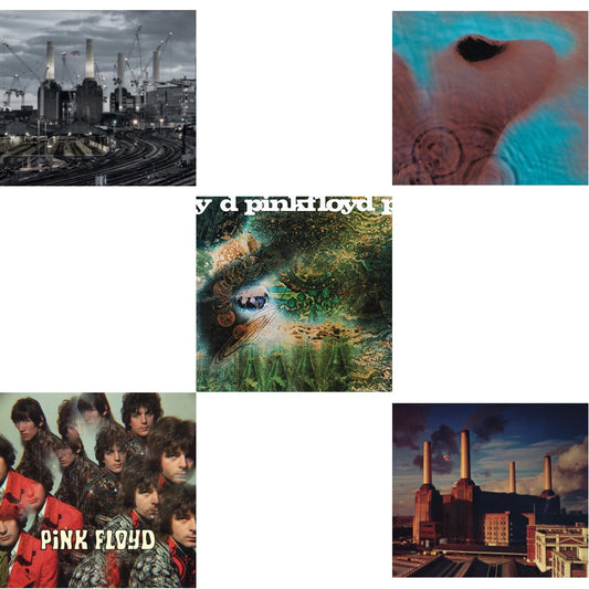 This is a 5 LP Vinyl SKU bundle.
1.This LP Vinyl is brand new.Format: LP VinylMusic Style: Prog RockThis item's title is: Animals (2018 Remix) (180G)Artist: Pink FloydLabel: Pink Floyd RecordsBarcode: 190758768519Release Date: 9/16/2022
2.This LP Vinyl is brand new.