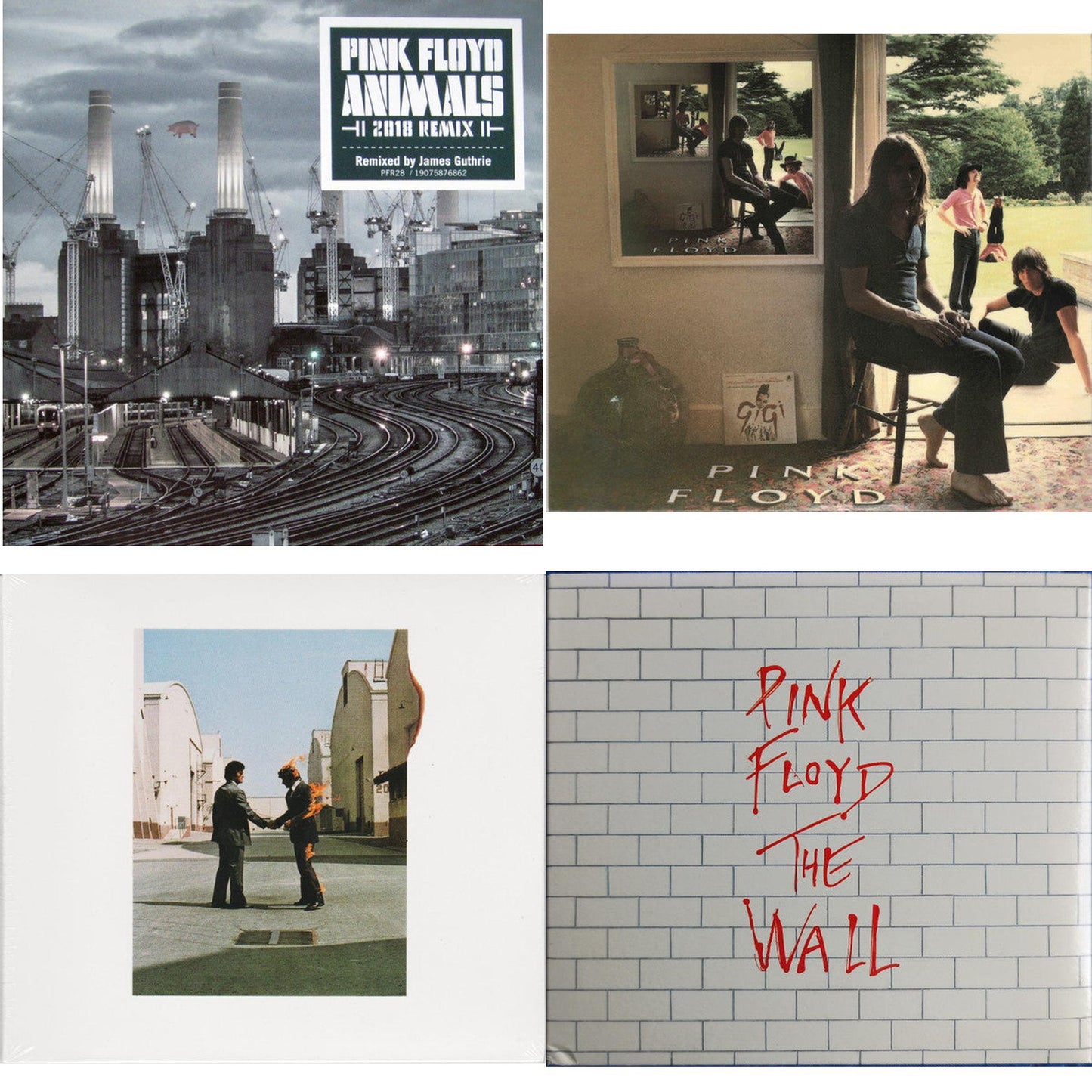 Animals (2018 Remix) & Ummagumma & Wish You Were Here & Wall