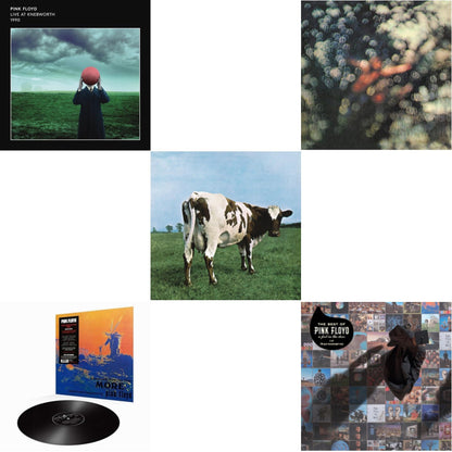 Live At Knebworth 1990 (2LP/180G/45 RPM) & More (180G) & Atom Heart Mother (180G/Gatefold/2016 Version) & Obscured By Clouds (180G/2016 Version) & Best Of Pink Floyd: A Foot In Door (2LP/180G Vinyl)