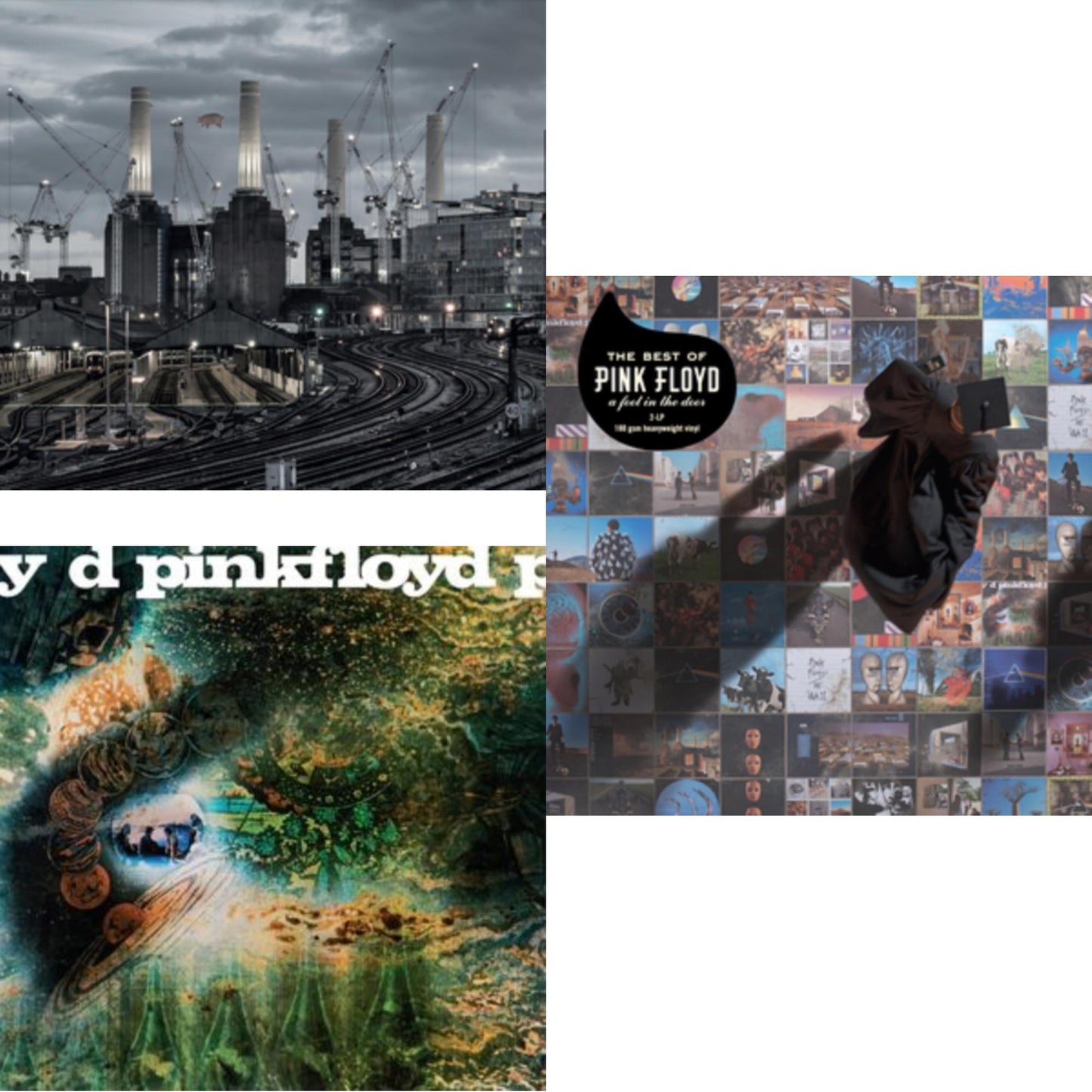 Animals (2018 Remix) (180G) & Saucerful Of Secrets (Mono/180G) & Best Of Pink Floyd: A Foot In Door (2LP/180G Vinyl)