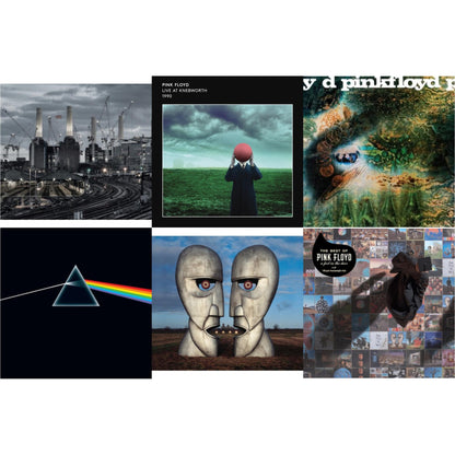 Pink Floyd - Animals (2018 Remix) (180G) & Live At Knebworth 1990 (2LP/180G/45 RPM) & Saucerful Of Secrets (Mono/180G) & Dark Side Of The Moon (50Th Anniversary Remaster) & Division Bell (180G/2016 Version/Gatefold) & Best Of Pink Floyd: A Foot In