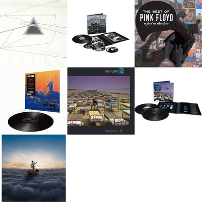 Pink Floyd - Animals (2018 Remix) (LP/CD/DVD/Blu-Ray/180G) & Momentary Lapse Of Reason (Remixed & Updated) (2LP) & Dark Side Of The Moon Live At Wembley Empire Pool 1974 & Endless River (2LP/180G) & More (180G) & Momentary Lapse Of Reason