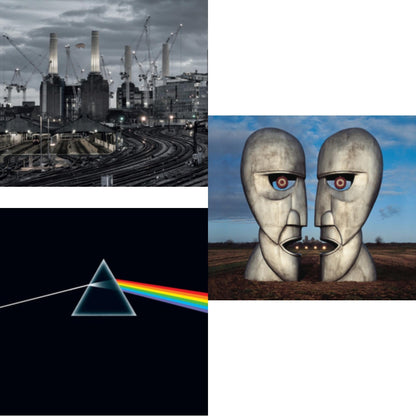 Animals (2018 Remix) (180G) & Dark Side Of The Moon (50Th Anniversary Remaster) & Division Bell (180G/2016 Version/Gatefold)