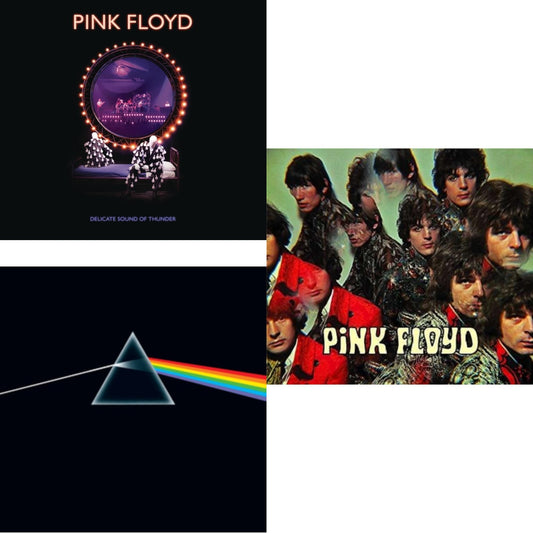 Delicate Sound Of Thunder (2CD) & Dark Side Of The Moon (50Th Anniversary Remaster) & Piper At The Gates Of Dawn